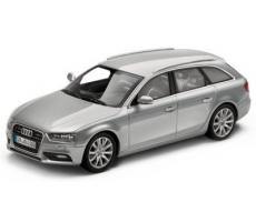 Модель Audi A4 Avant, Ice silver, 2013, Scale 1 43